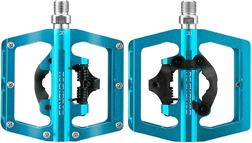 Pedal de bicicleta de bicicleta MTB Pedales de bicicleta de aleación de aluminio Plataforma plana Aplicable Accesorios de ciclismo Pedal