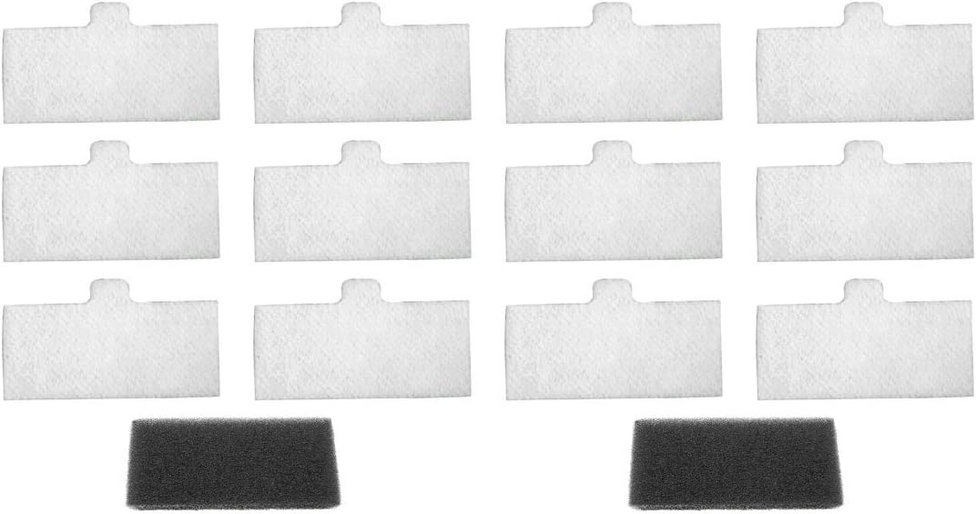 Remstar Pro/Plus UF+ CPAP Filters KIT (12 Ultrafine, 2 Foam Filters)