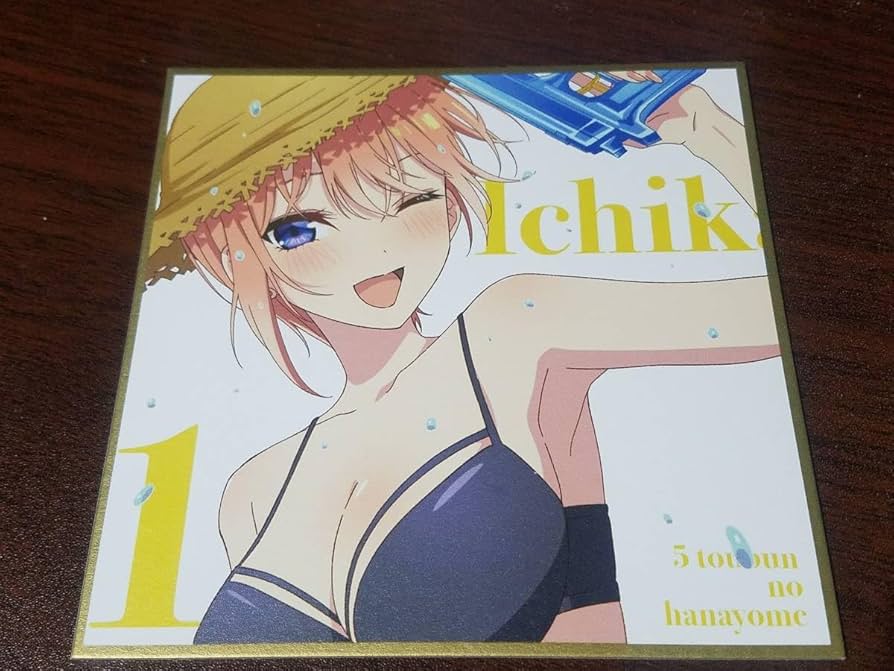 五等分の花嫁 一花 色紙 五等分の花嫁展 入場特典 ミニ色紙 中野一花 | K-BOOKS 秋葉原