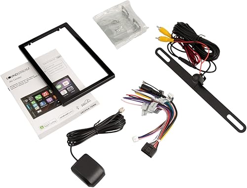 Miniatura 8 de Soundstream Estéreo de Coche Doble DIN VRCPAA-7DRM – Unidad principal Apple CarPlay y Android Auto de 7 pulgadas, estéreo Bluetooth para coche, AUX,