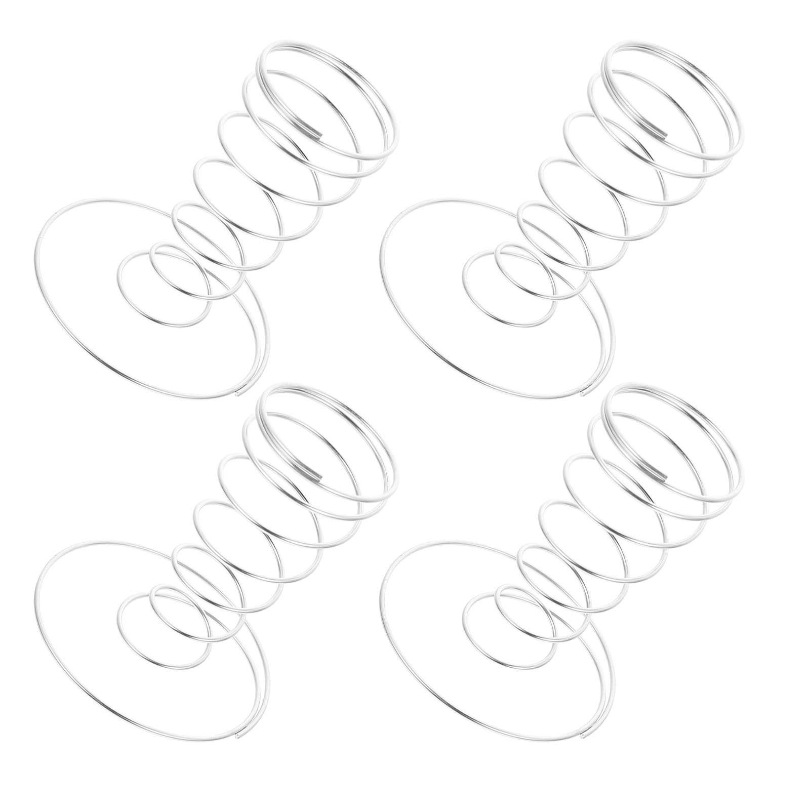 Générique Porte-Cône Inox 4 Unités, Support de Table pour Cornets de Glace, Adapté aux Mariages et Événements Gourmands