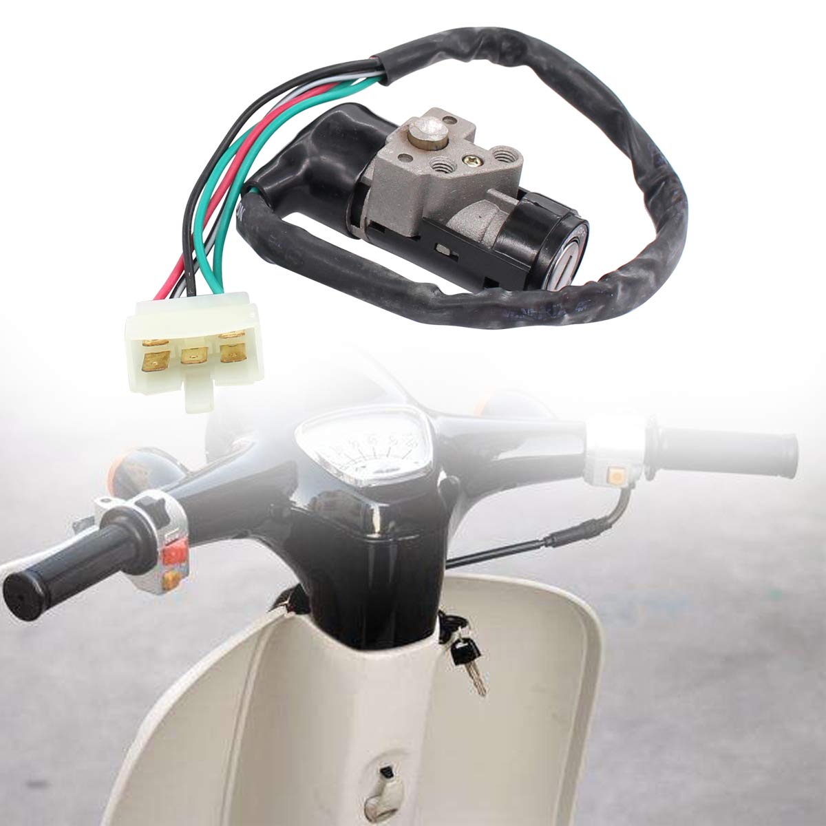 Amazon.co.jp: Deurreli バイク用キーシリンダー ホンダ ジョルノ