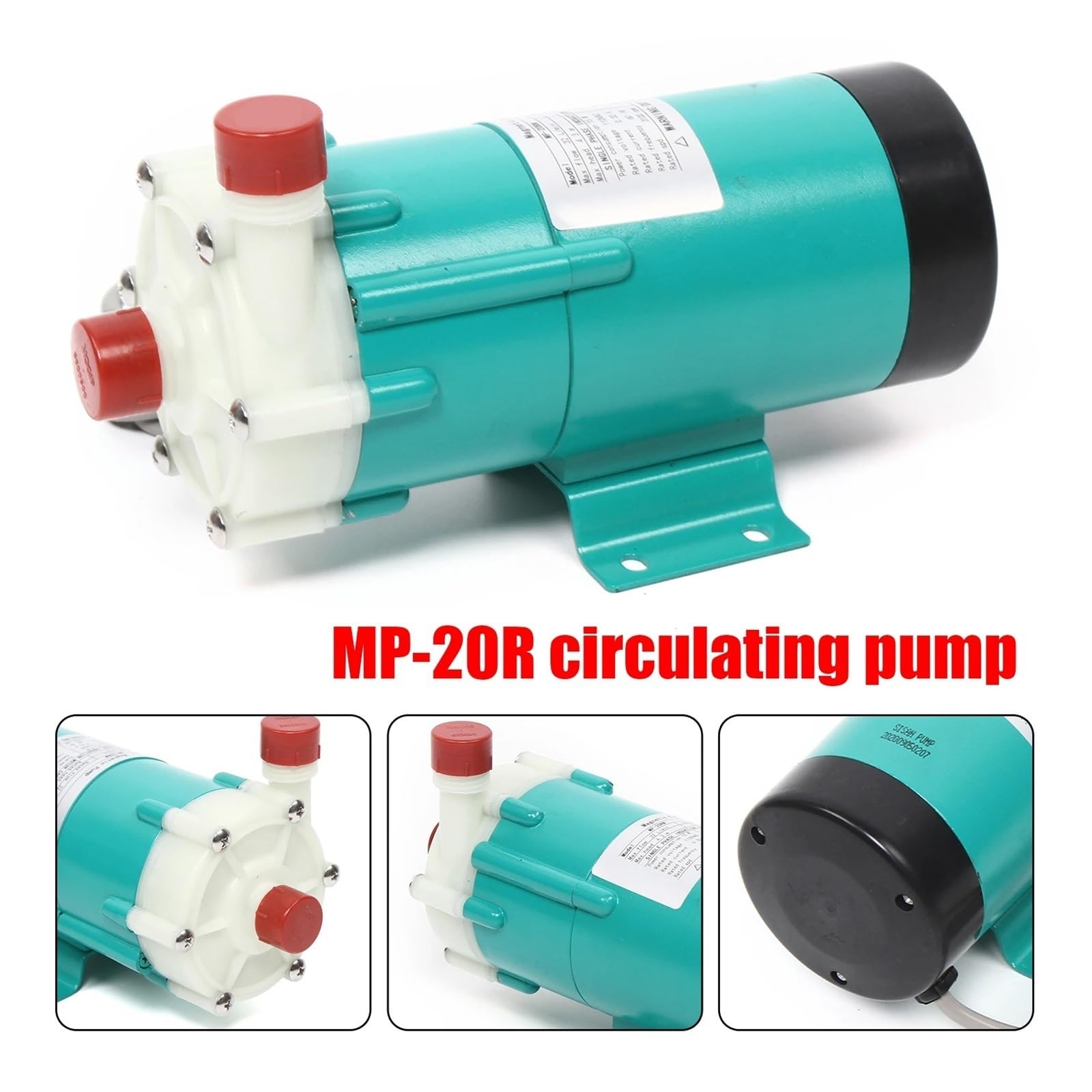 Bomba sumergible pequeña ajustable Minibomba de agua circulante de accionamiento magnético Mp-20R de 110 V