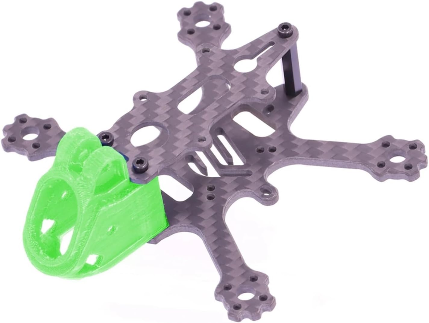 88MM Wheelbase Toothpick Frame Kit Carbon Fiber Frame for RC FPV Racing Quadcopter Freestyle Plane Support for 2inch Propeller(Green)
