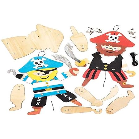 Piratenschatkaart sticker scènekits