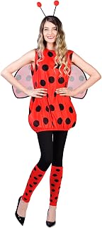Riethmüller Damen-Kostüm Marienkäfer-Darling Größe XXL - Karneval Kostüm & Faschingskostüm für Erwachsene - Verkleidung & Karnevalskostüm