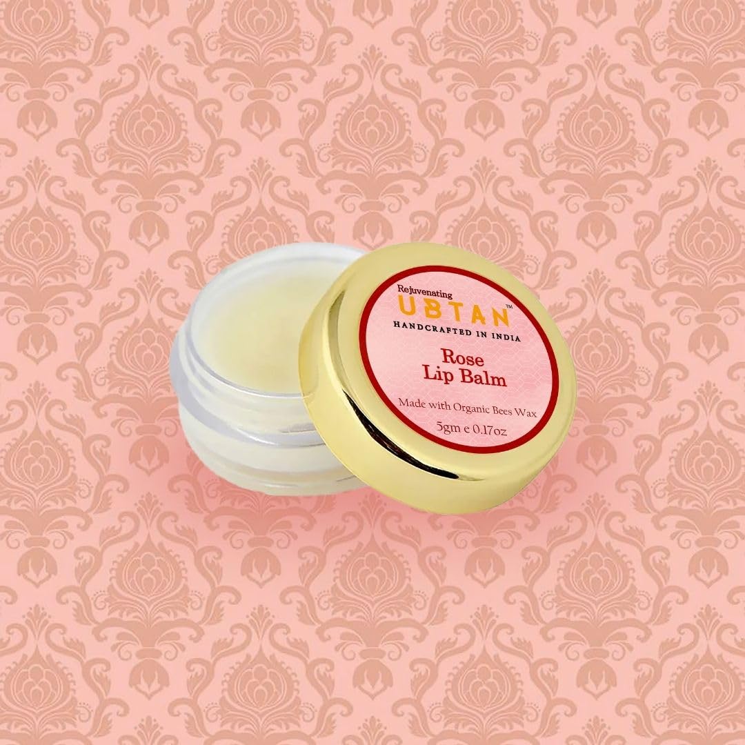 Natural Lip Balm – Nourishing Moisture for Soft & Hydrated Lips | Handcrafted in India | 5g (5g, Rose)-image-29