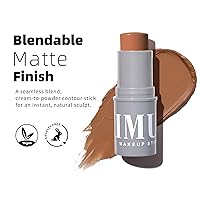 Vista 2 de KIMUSE Cream Contour Stick Duo, Cream Blush Stick, Bronzer Shaping Stick, Creamy, Highly Pigmented, Long Lasting, Vegan Face Make Up Sticks Hope