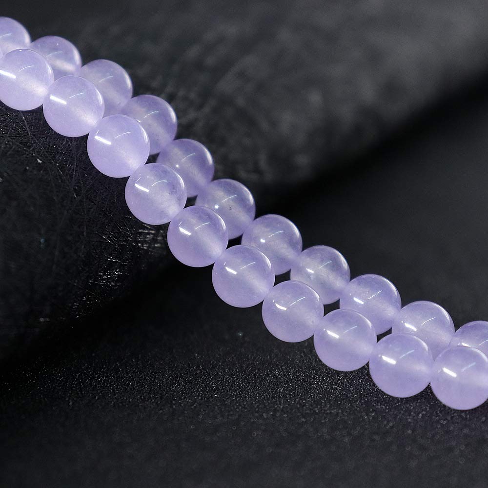 Natural Stone Beads Gemstone Round Loose Beads for Bracelet Necklace Earrings Jewelry Making DIY Crafts Design(1strand 4mm 85pcs)