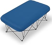 Vista 1 de KAMPKEEPER - Cama de Campamento, Camas de Campamento para Adultos, Cama Plegable de Campamento con Colchón de Aire Inflable y Bolsa de Transporte