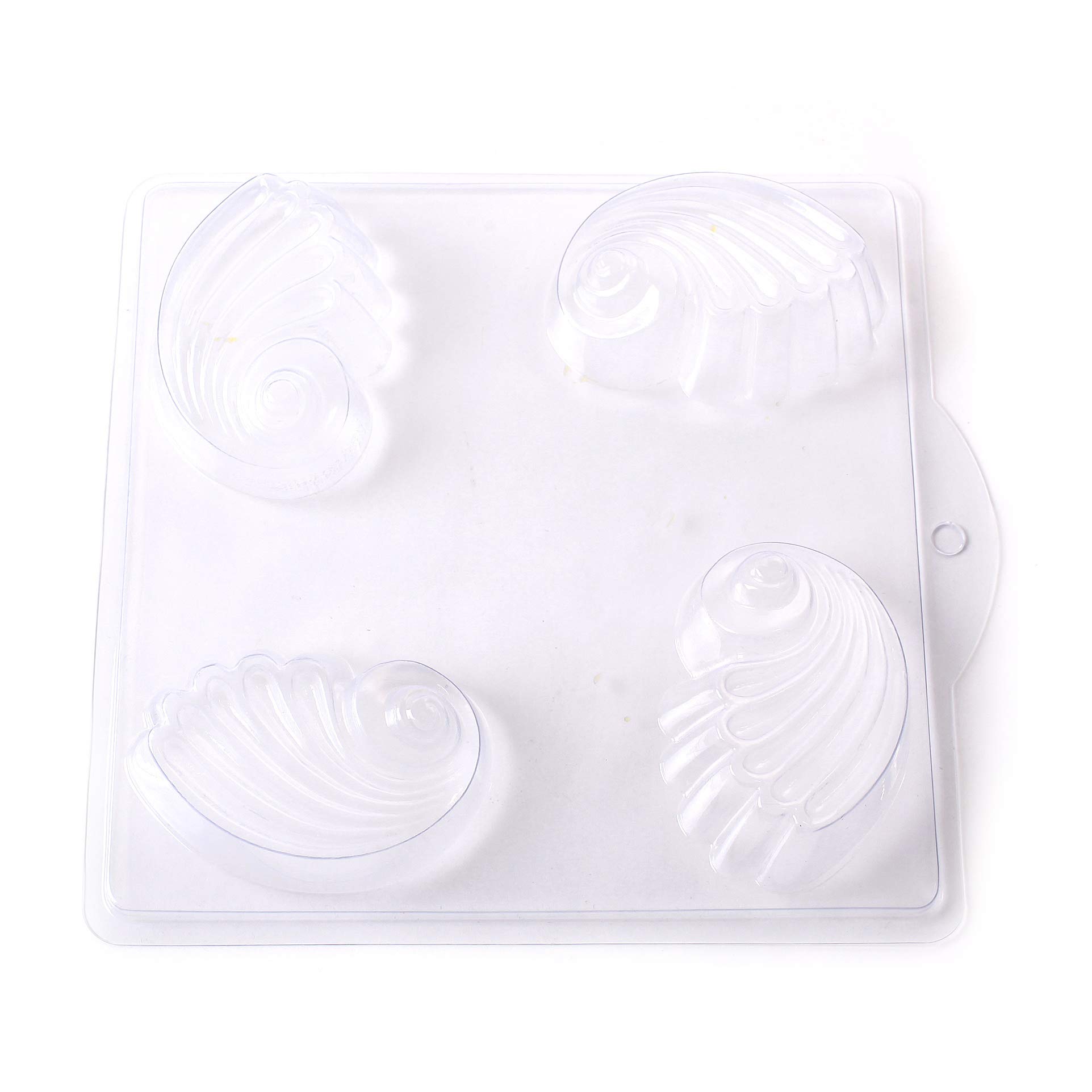 World Of Moulds 4 Cavity Sea Shell Soap/Bath Bomb Mold G15