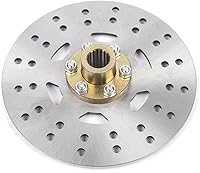 Vista 7 de Kit de montaje de eje trasero de 29.134 in, kit completo de eje trasero, pinza de cilindro maestro de freno T8F 58T, montaje de piñón