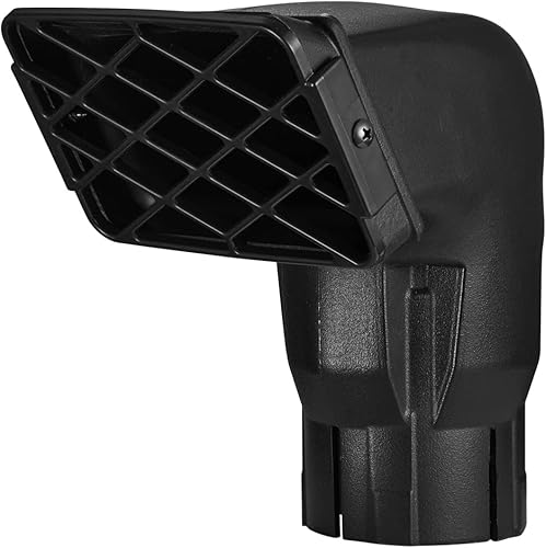 Blueshyhall Cabezal de esnórquel de aire, cabeza de carnero de aire de 3 pulgadas (3.031 in), piezas de repuesto, entrada de aire, accesorio