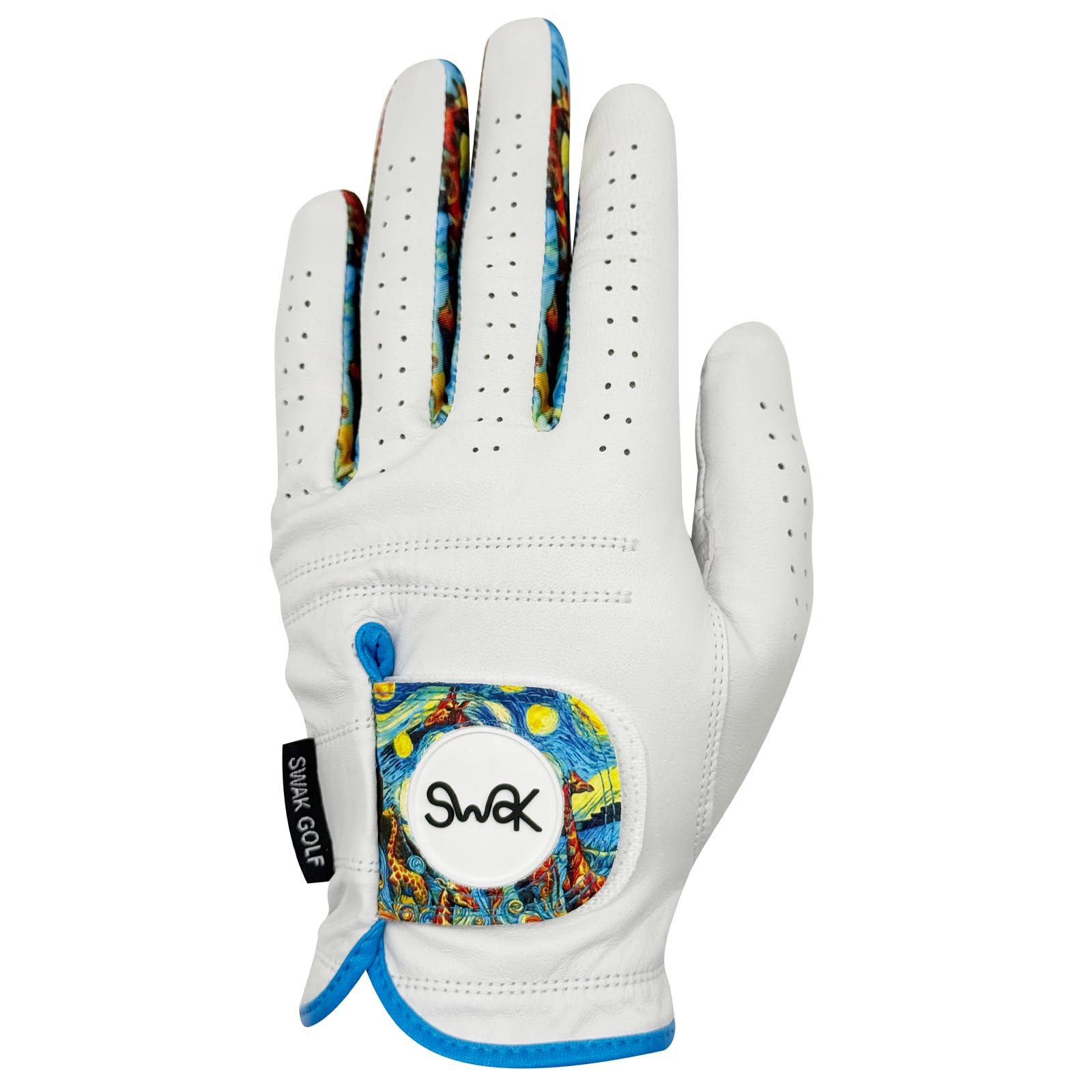 Golf Glove by SWAK - Soft Grip Cabretta Leather Golf Gloves for Right Handed & Left Handed Golfers - Suitable for All Weather