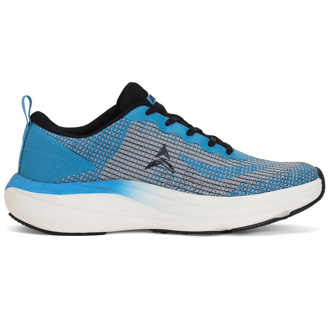 AVANT Men's Joyrun Running Shoes -Superior Cushioning & Enhanced Grip TPR Outsole Shoes|Superior Traction,Anti Skid, Lightweight,Shock Absorption Tech, Sports Footwear (AVMSH154CL01UK10_Blue) 1