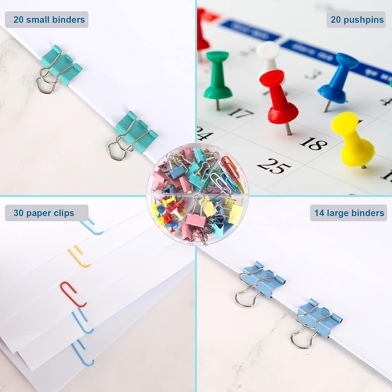 Organizer da scrivania in rete metallica | 22x13x14 cm for ufficio: organizer da scrivania in rete con 6 scomparti