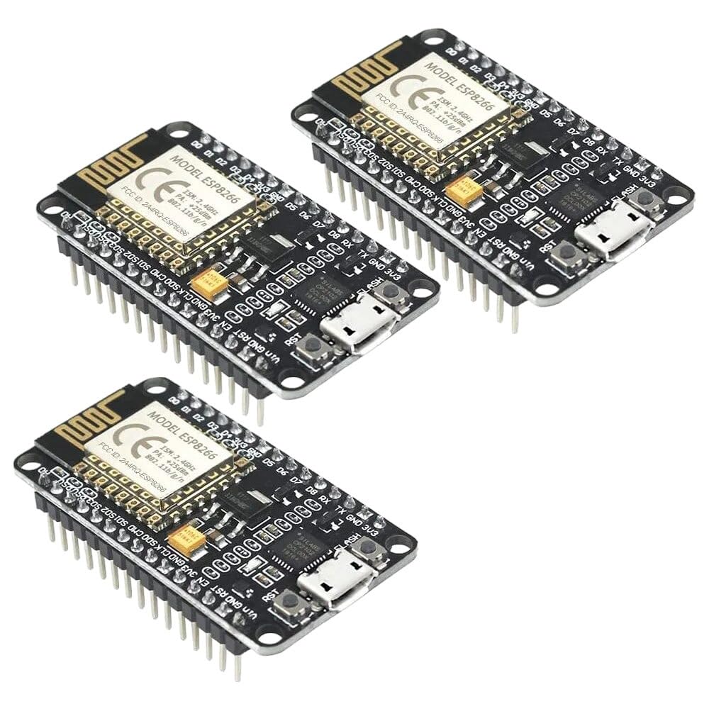 Electronikz - Review: New 2024 3Pcs Wireless Module NodeMCU V2 Cp2102 ...