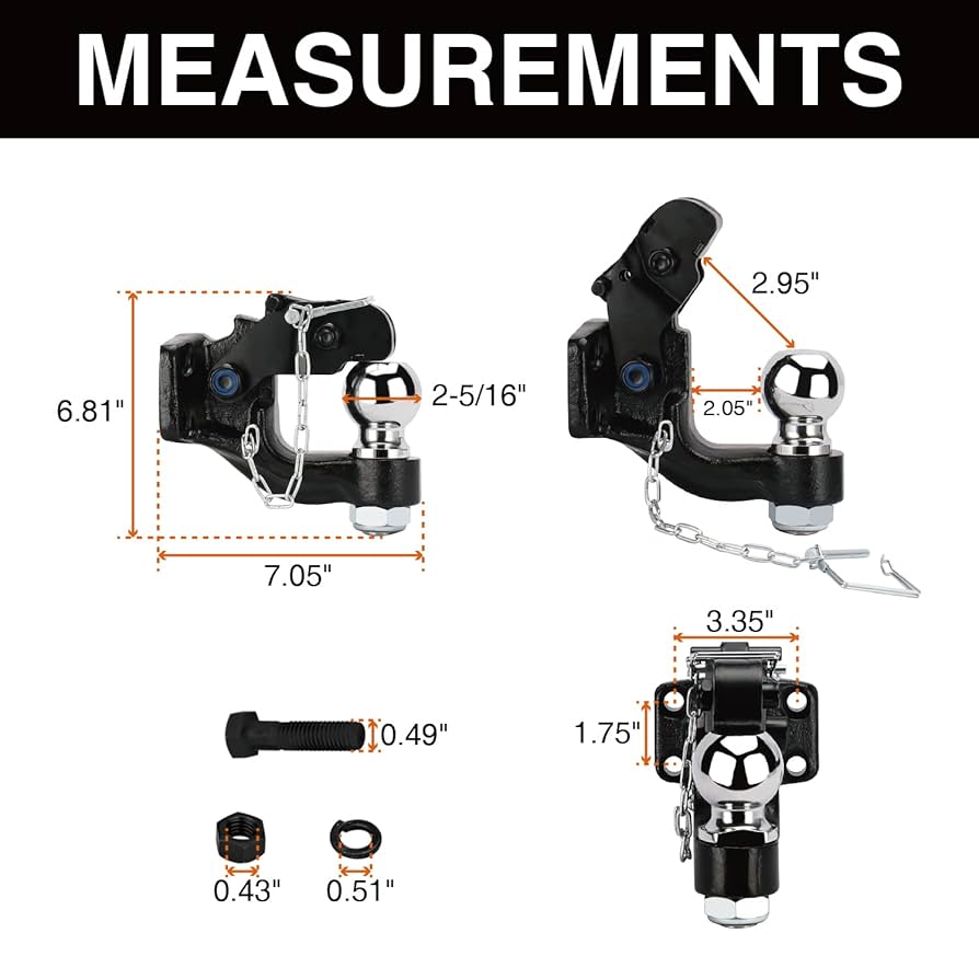 米軍 M151A2 ピントルフック Amazon.co.jp: ANGCOSY 5トン ピントルフック トレーラーヒッチ
