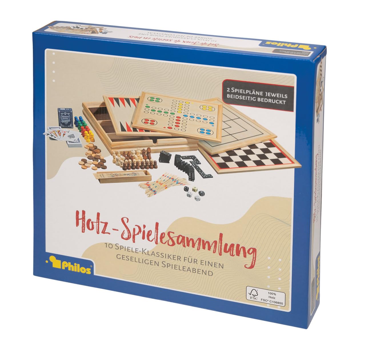 Philos-Spiele - Juego de Tablero, 2 Jugadores (versión en alemán)
