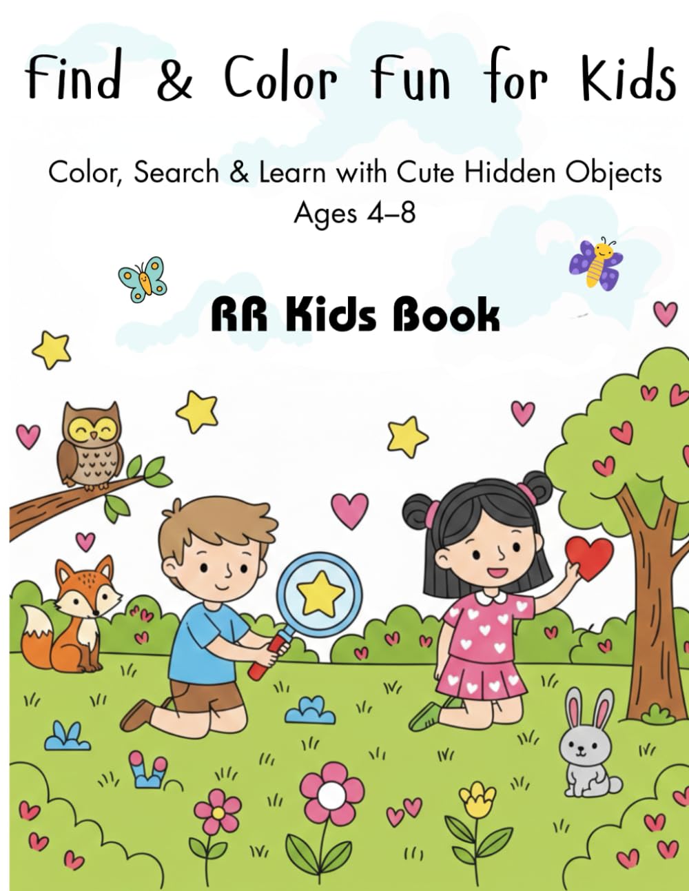 Find & Color Fun for Kids: Color, Search & Learn with Cute Hidden Objects