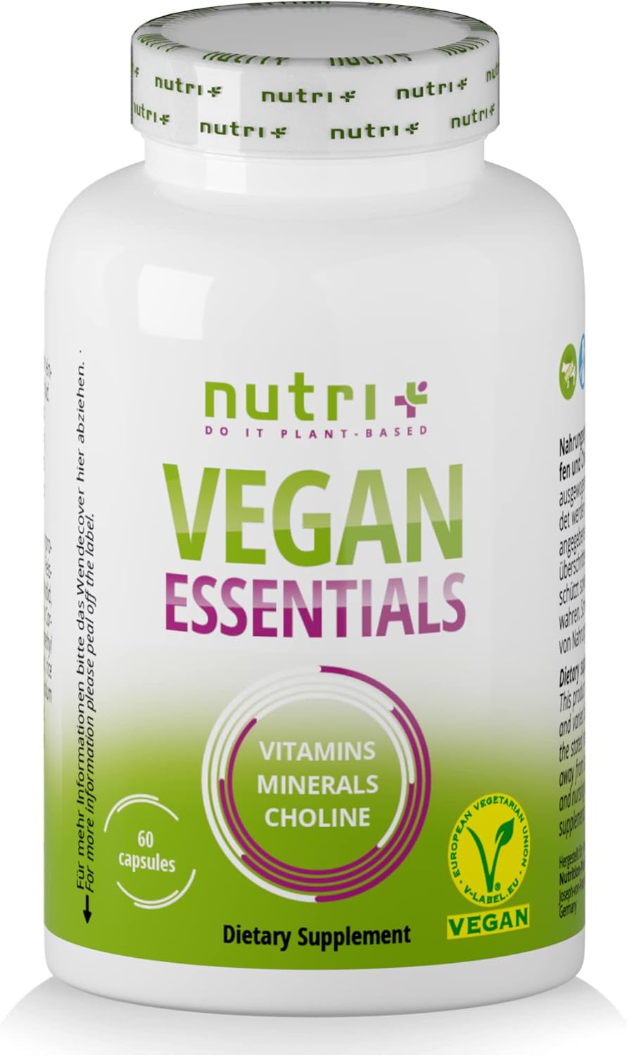 Veganer Multinährstoff Vitamine & Mineralstoffe VitaminKapseln