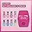Townley Girl Barbie 8 Piece Nail Polish Set with Nail Dryer for Kids, Peel-Off Water-Based, Safe for Kids, Batteries Not Included, Ages 3 and Up