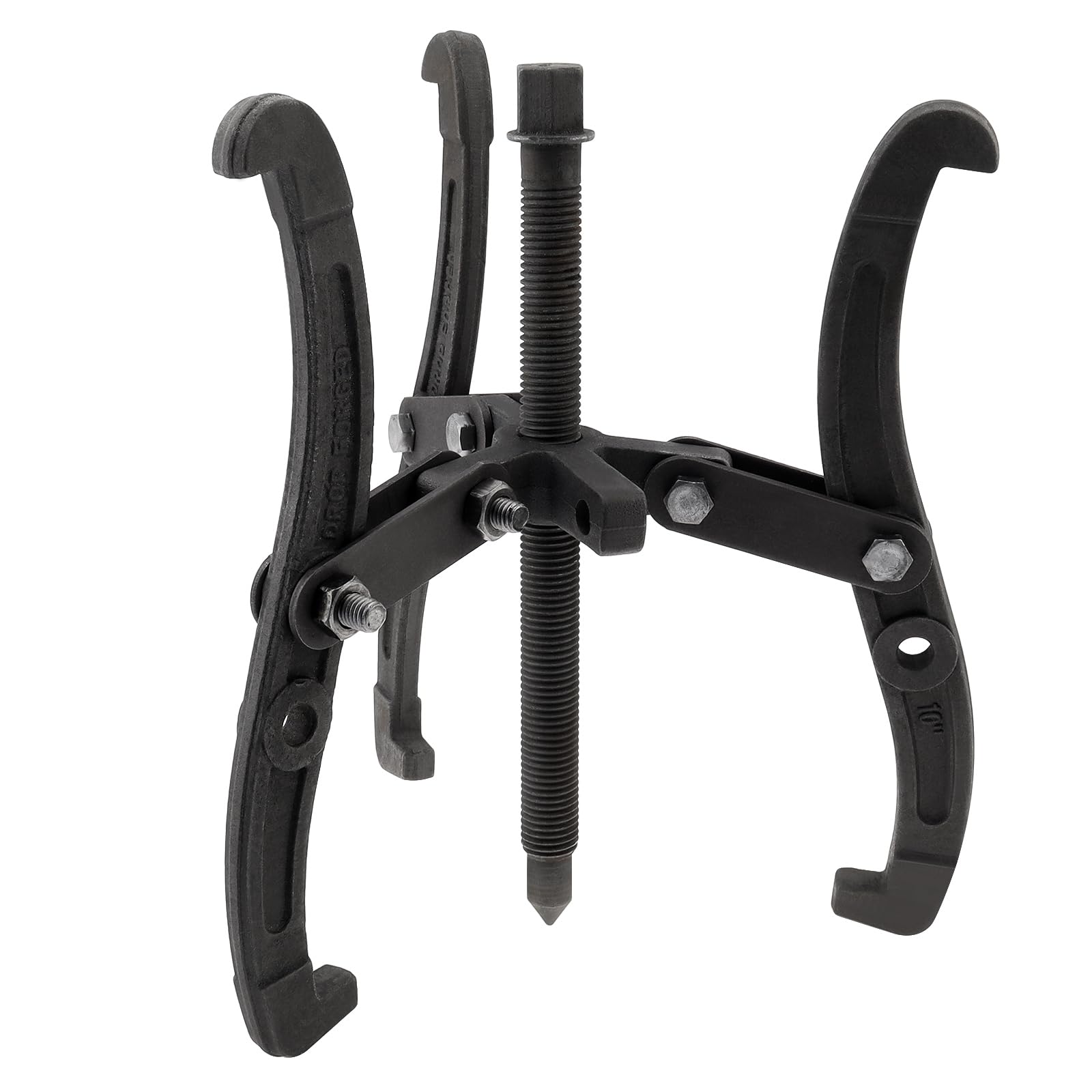 ChgImposs 10 Inch 2 Jaw / 3 Jaw Gear Puller, Multifunction Standard Carbon Steel Bearing Puller with 4 Single Hole Claw Pullers for Car/Mechanical
