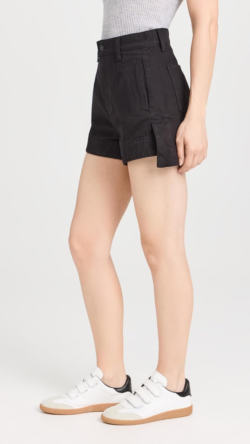 7 For All Mankind Women's Tailored Slouch Shorts - Image 4