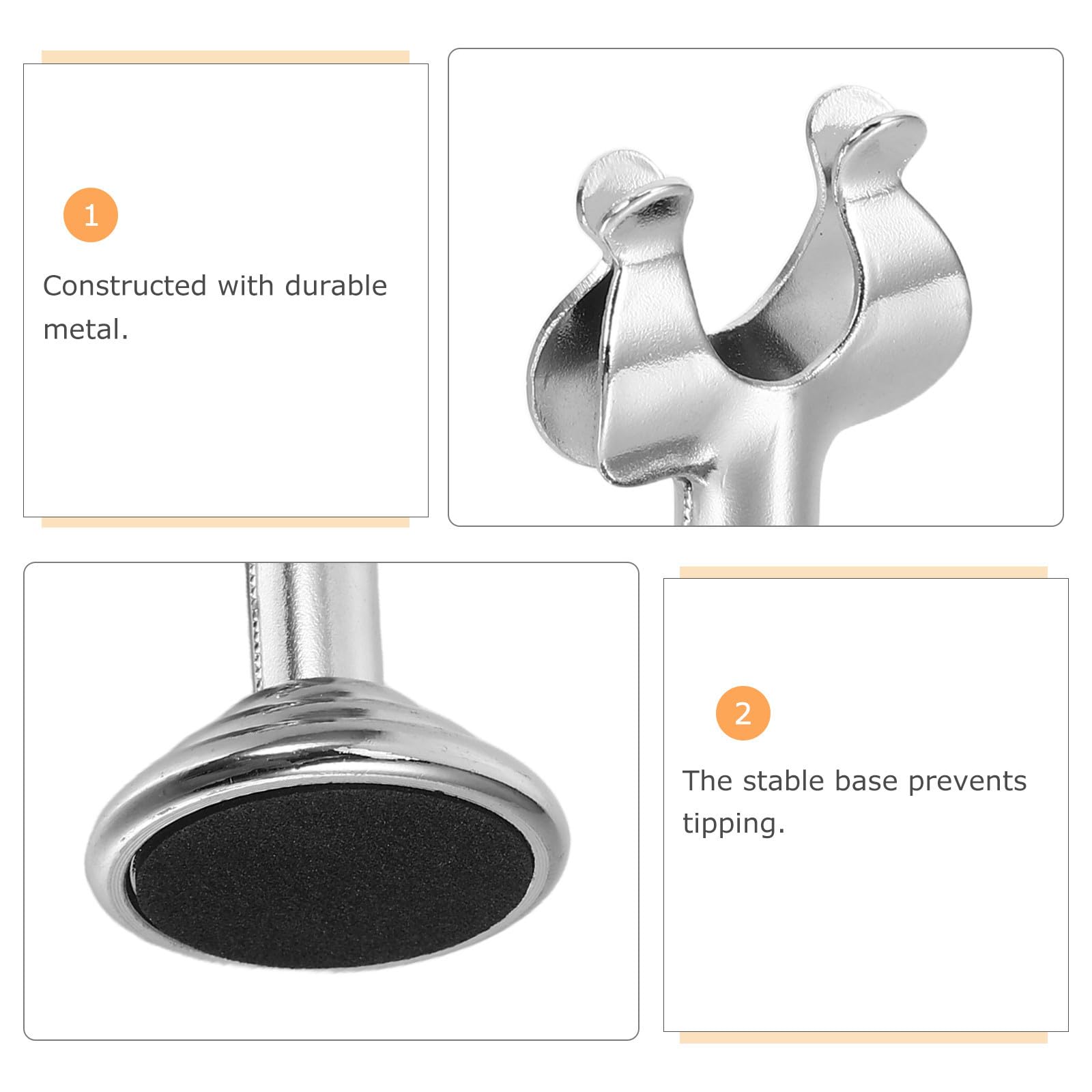 MAGICLULU 30 Pièces Pince Métallique pour Étiquette de Table