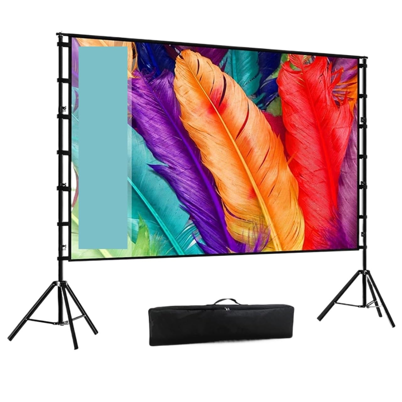Pantalla De Proyector con Soporte W