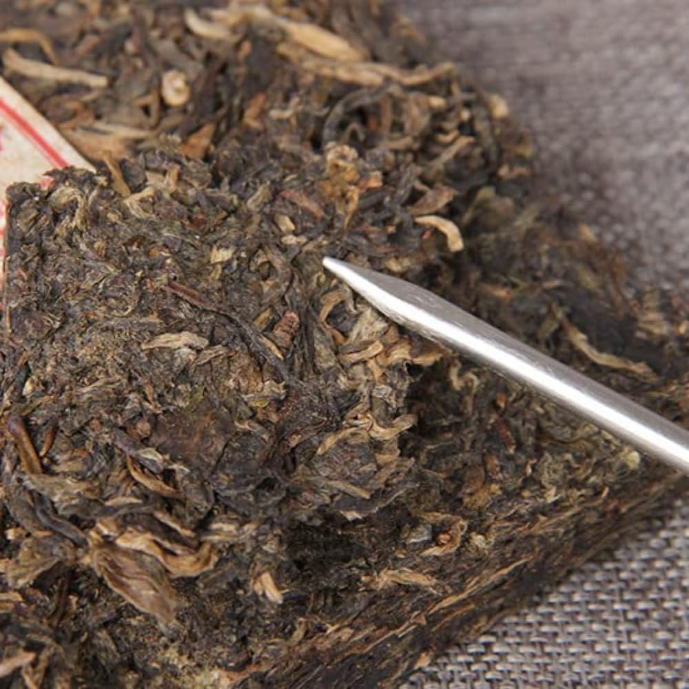 Classico Per La Degustazione - Yunnan Menghai Invecchiato Pu'er Tè Crudo, 250g Premium Grade Tè Mattone