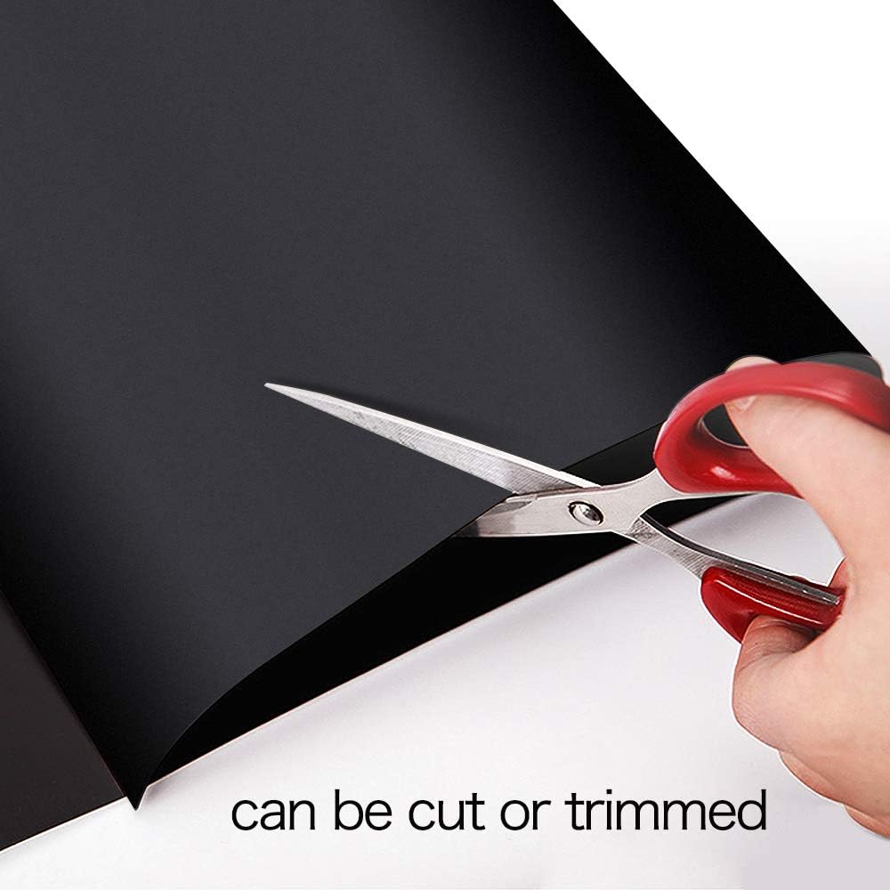 ZHIDIAN Magnetic Chalkboard Contact Paper for Wall, 72" x 48" Non-Adhesive Back Chalkboard Wallpaper, Blackboard Wall Sticker with Chalks for Home/School/Playroom