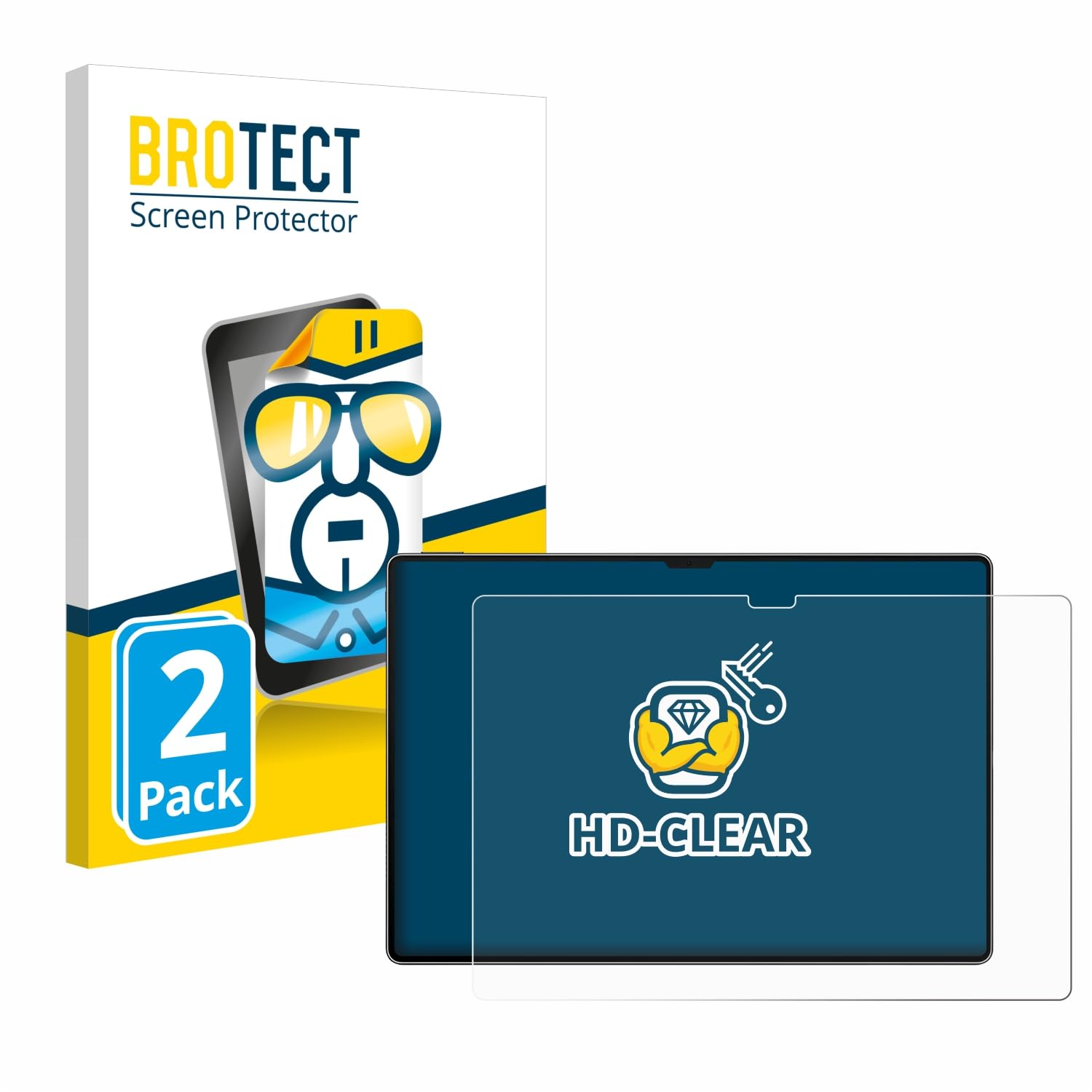 brotect Pellicola Protettiva per Samsung Galaxy A55 5G (Posteriore) Protezione Schermo (2 Pezzi) [Trasparente, Anti-Impronte