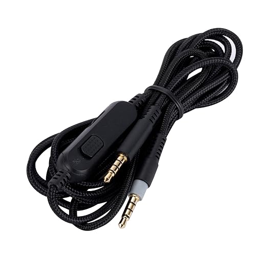 Miniatura 2 de UNCLE LIGHT HyperX Cloud Mix - Cable de repuesto compatible con auriculares HyperX Cloud Mix, cable auxiliar de auriculares de 0.138 in, silencio en
