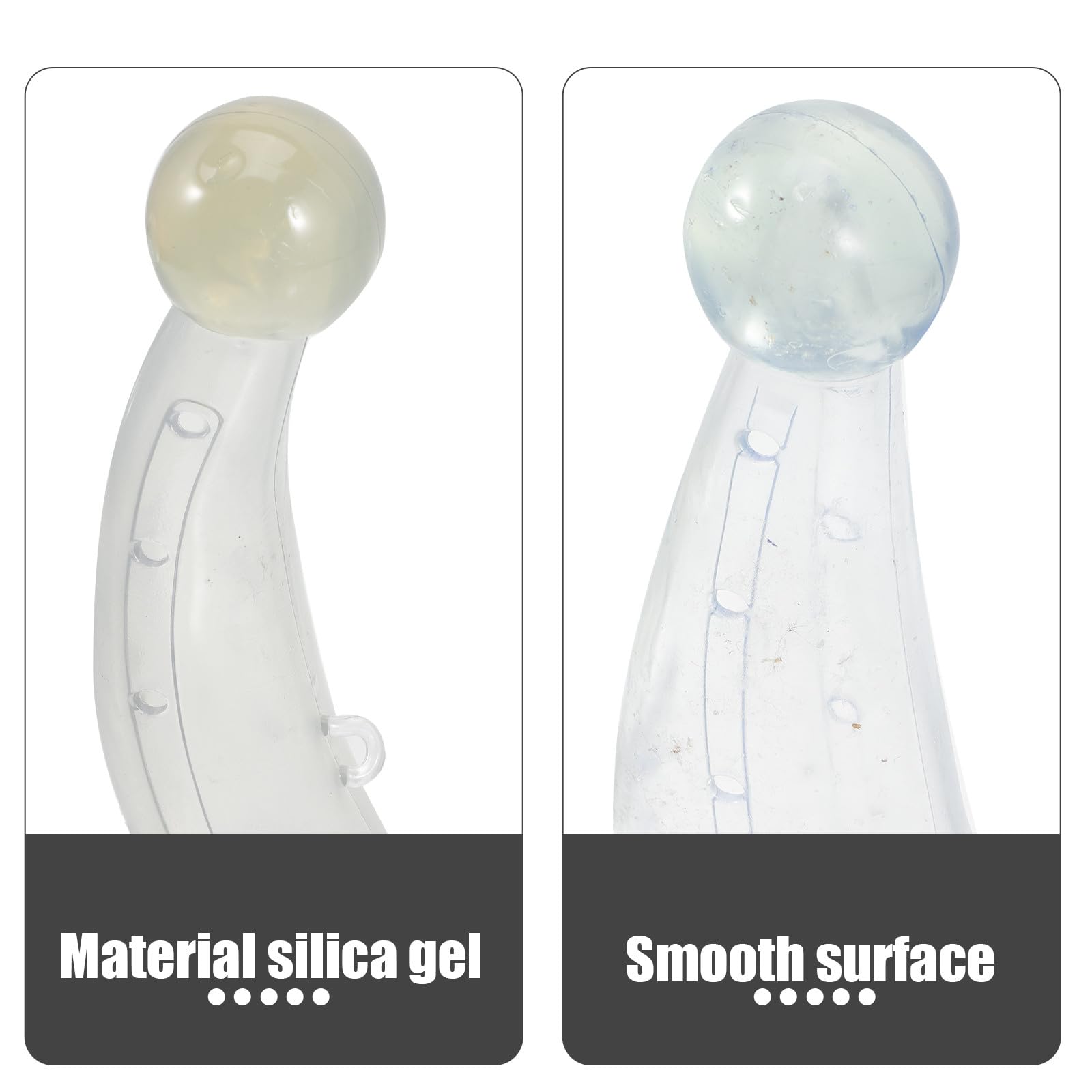 DOITOOL Protezione per Corna di Bue in Silicone 2 Paia (piccolo e Grande) Copertura Anti-combattimento per Bovini Accessorio Agricolo per Fattoria e Allevamento
