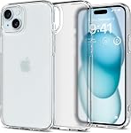 Spigen Case for iPhone 15 Case, Ultra Hybrid Designed for Apple iPhone 15 - Crystal Clear