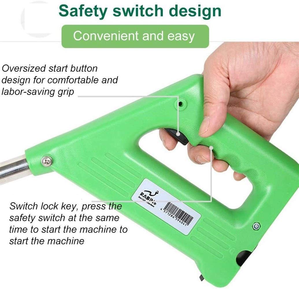 Tosaerba rotanti Tagliaerba a Batteria con Batteria da 20 Ah Tagliaerba Elettrico per Uso Domestico con Ruota ausiliaria Tosaerba Leggero