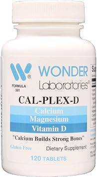 Cal-Plex-D | Calcium Magnesium Vitamin D3 + Other Essentials for Strong Bones, Muscle Support, and Immune Support*