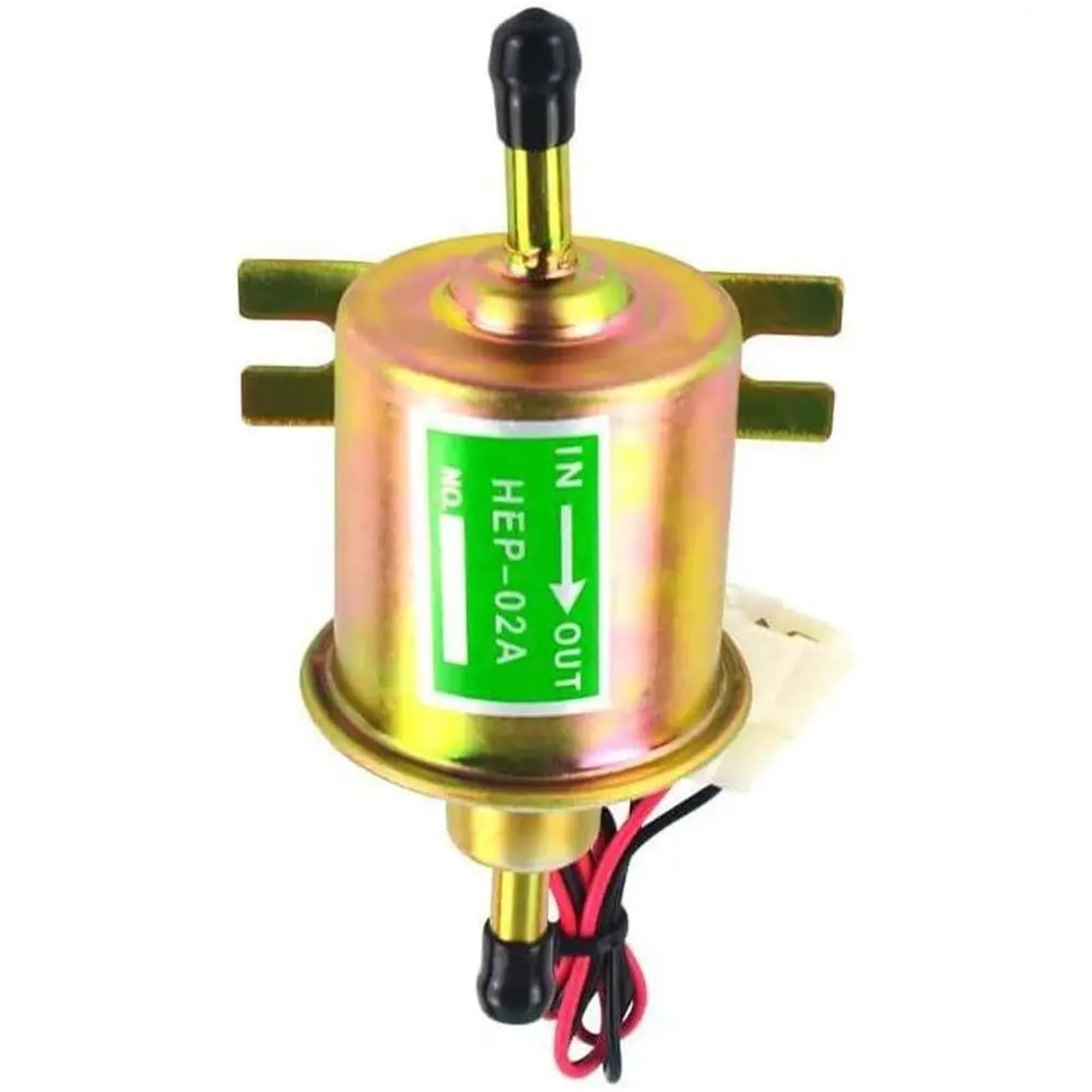 Pompy paliwowe do samochodu 1 szt. elektryczna pompa paliwa do różnych modeli pojazdów z 5/16'' rzędowym przyłączem HEP-02A, mosiądz, materiał premium, 8 mm, samochód pompa benzynowa