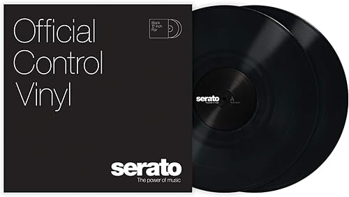 Serato Control Vinyl Schwarz  Vinyl LP 