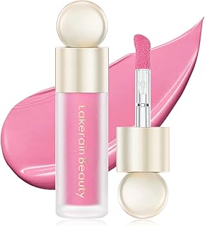 MEICOLY Pink Matte Dewy Liquid Blush,Super Natural Cream Blush Stick for Cheeks,Silky Smooth Soft Pinch Long-Lasting Waterproof and Sweat proof Blush Makeup,Cruelty-Free,02,Happy,Rose