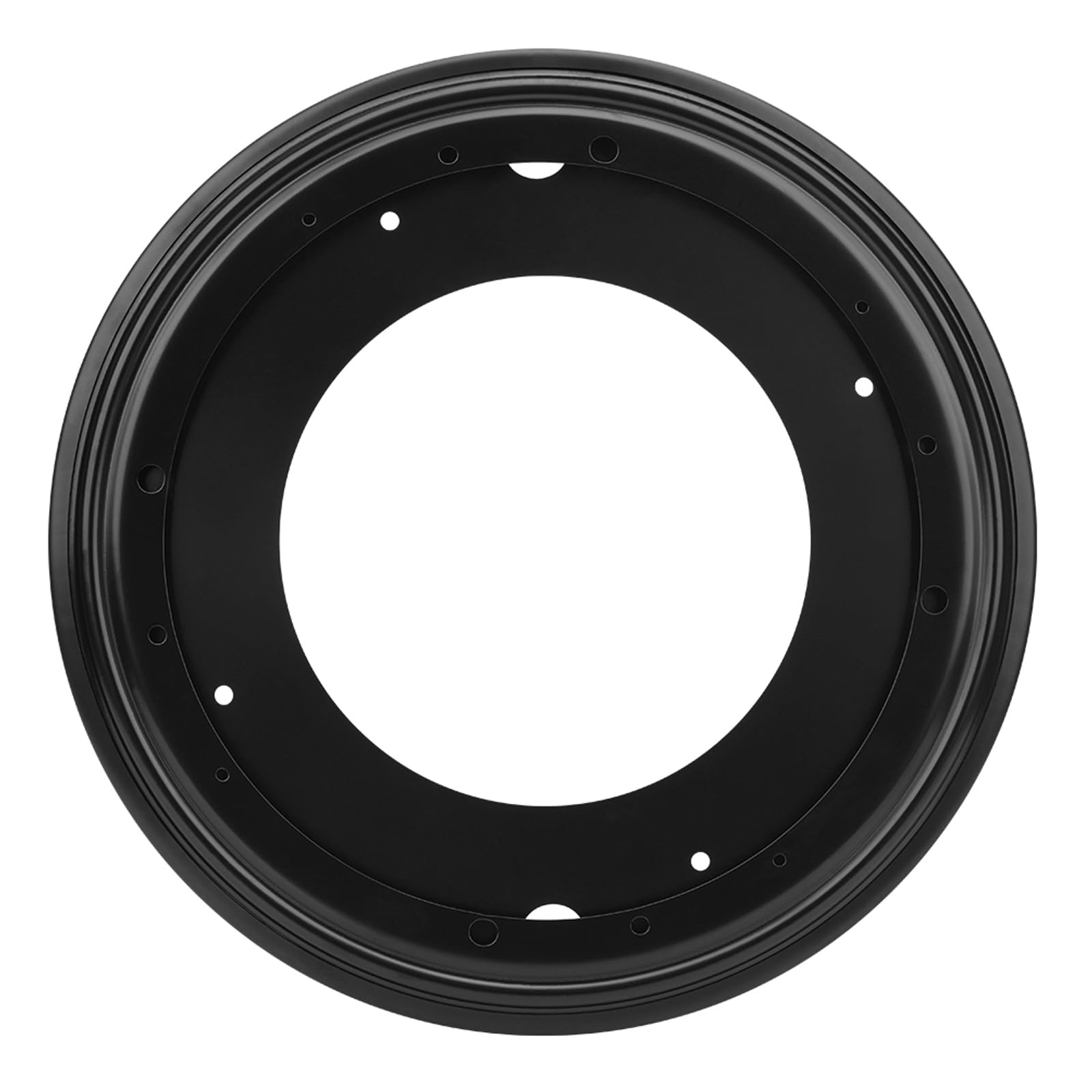 Lswteiz Black-1 12Inch Lazy Susan Hardware 5/16" Thick Round Lazy Susan Turntable Bearing Plate, Rotating Swivel Base Plate With 1000Lbs Load Capacity, Lazy Susan Turntable Base For Serving Tray, Kitchen