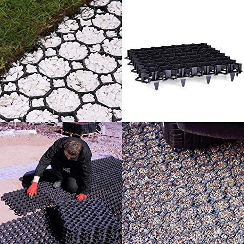True Products Ground Reinforcement Grid Gravel Grass Plastic Eco Paving Car Park Drive Path 500 x 500 x 40mm - Image 2