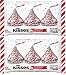 Hershey's Kisses with Candy Cane Flavored White Chocolate Candy, 10-Ounce Bag (Pack of 2)