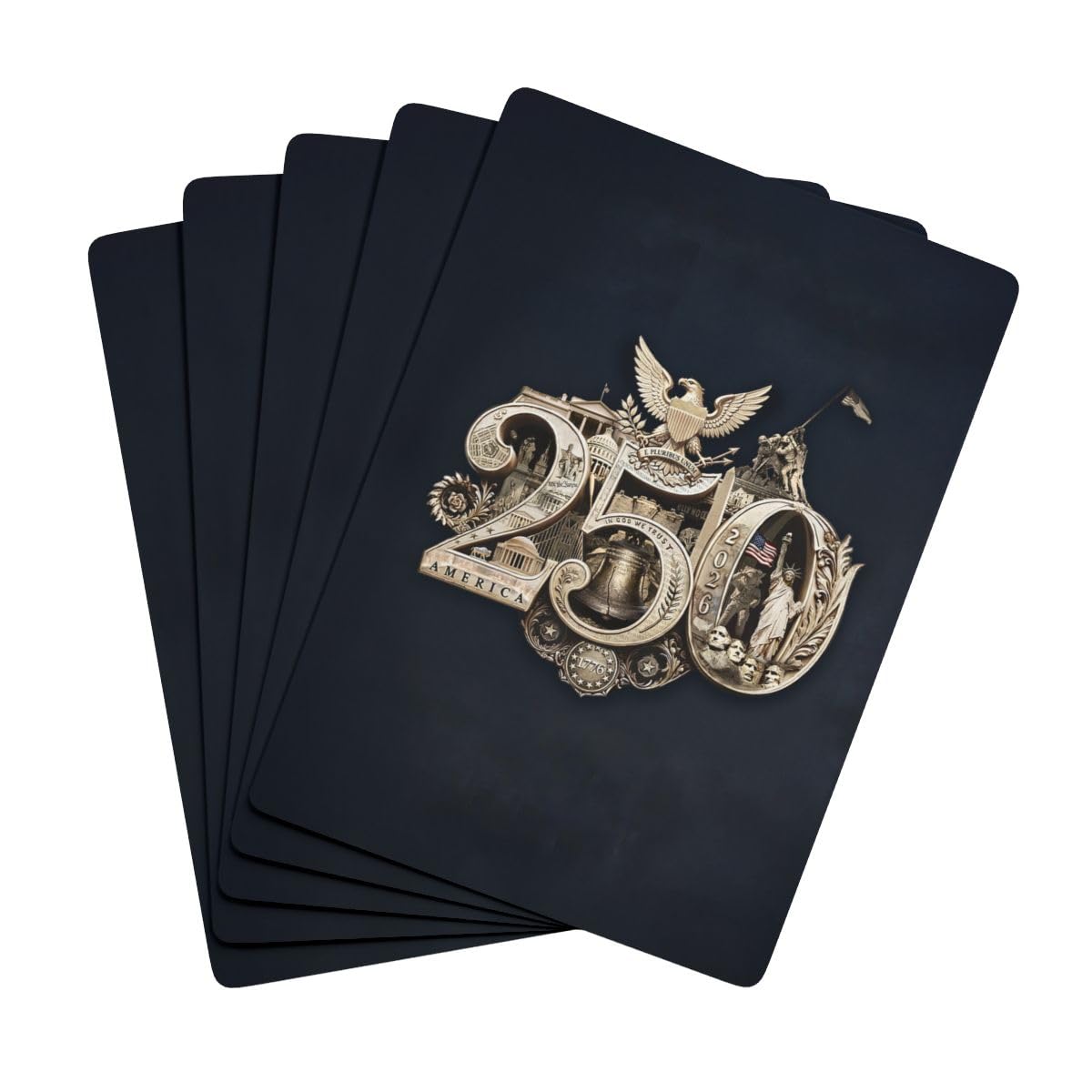 Amazon.com: Premium Playing Cards, Patriotic America 250th