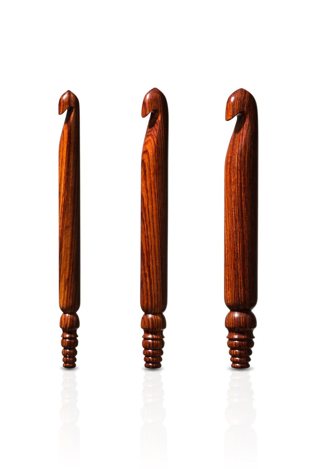 Furls Ganci per Uncinetto, Wood, Rosewood, Size S (25mm)