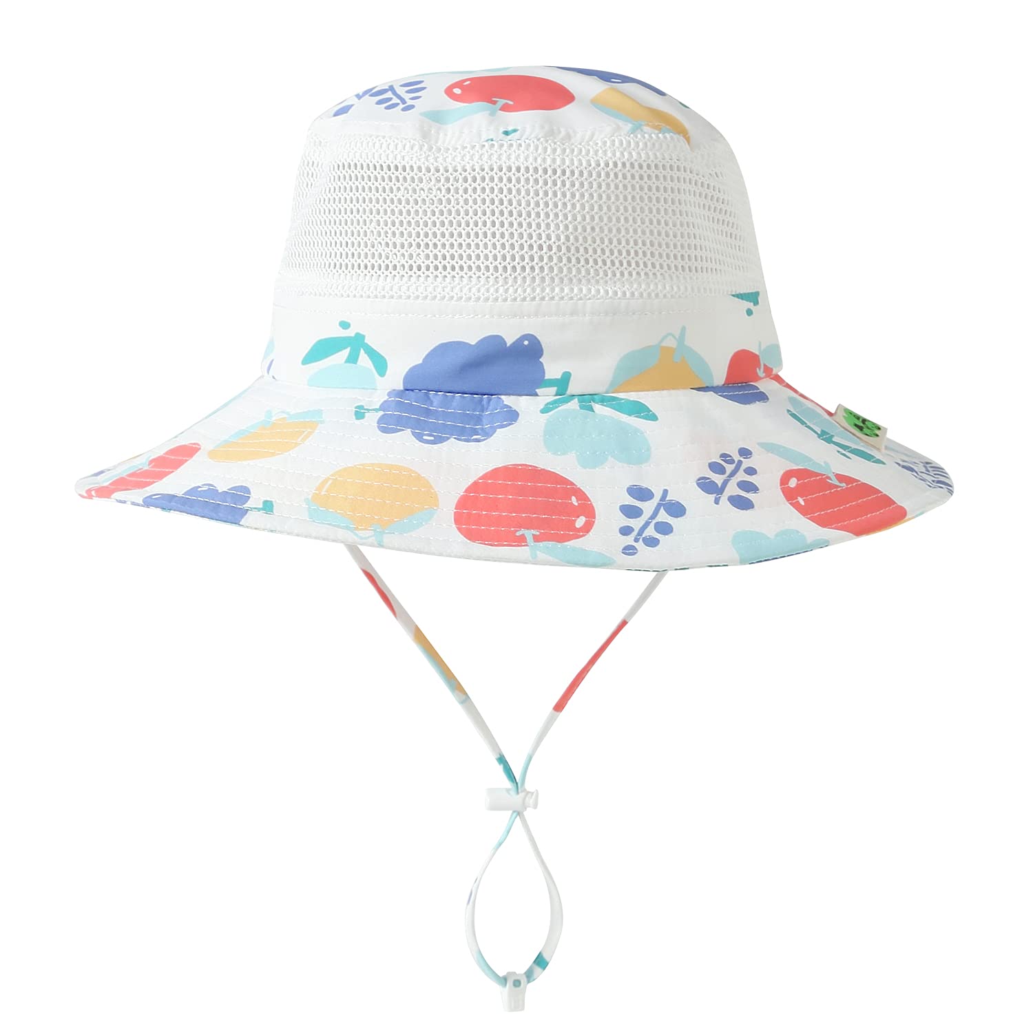 Home Prefer UPF50+ Wide Brim Sun Hat Boys Girls Sun Protection Hat Zoo Beach Swim Safari Bucket Hat for Baby Toddler Kid