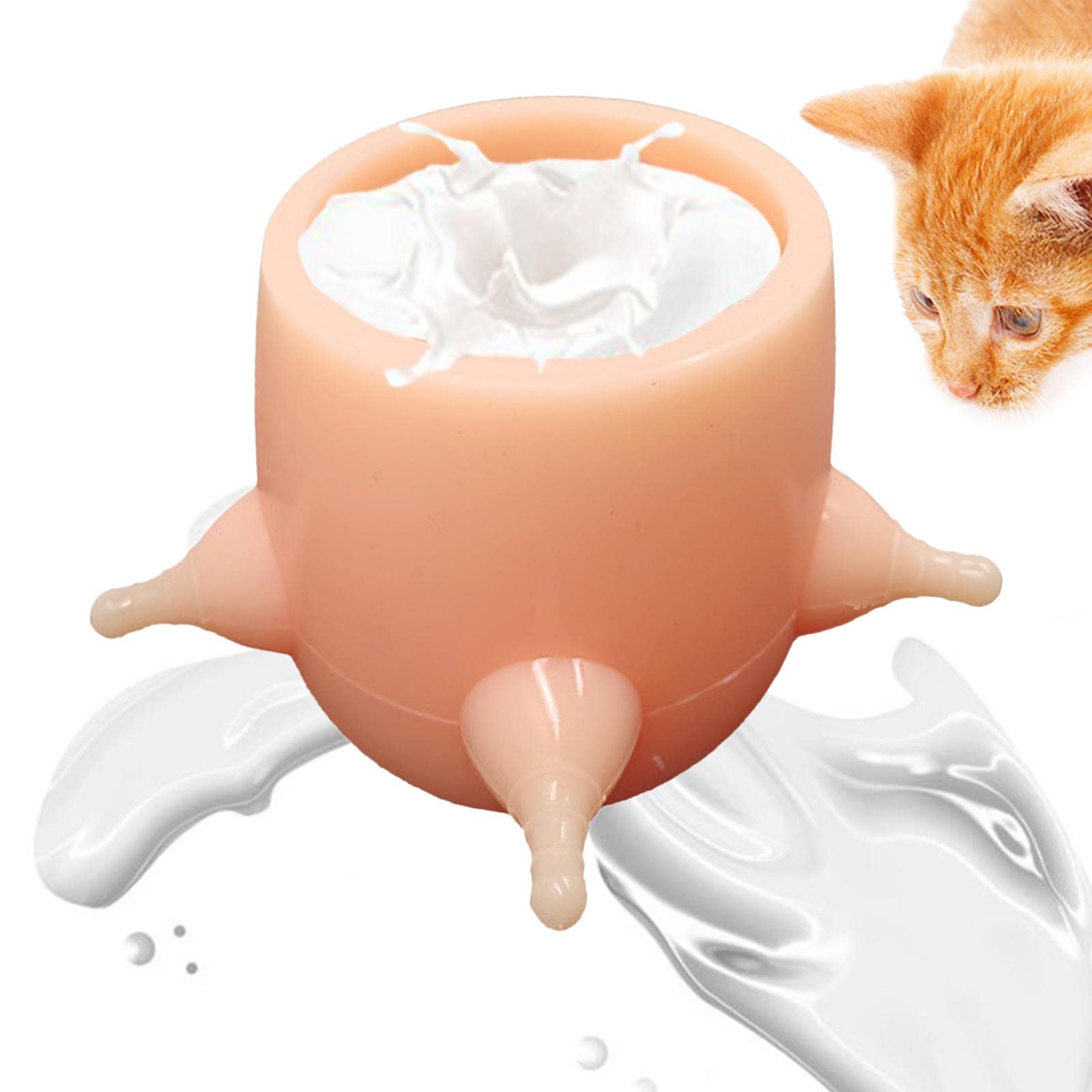 Silikon-Welpen-Futterstation für Milch, mehrere Nippel, flexibles Stillzubehör, Stil 1