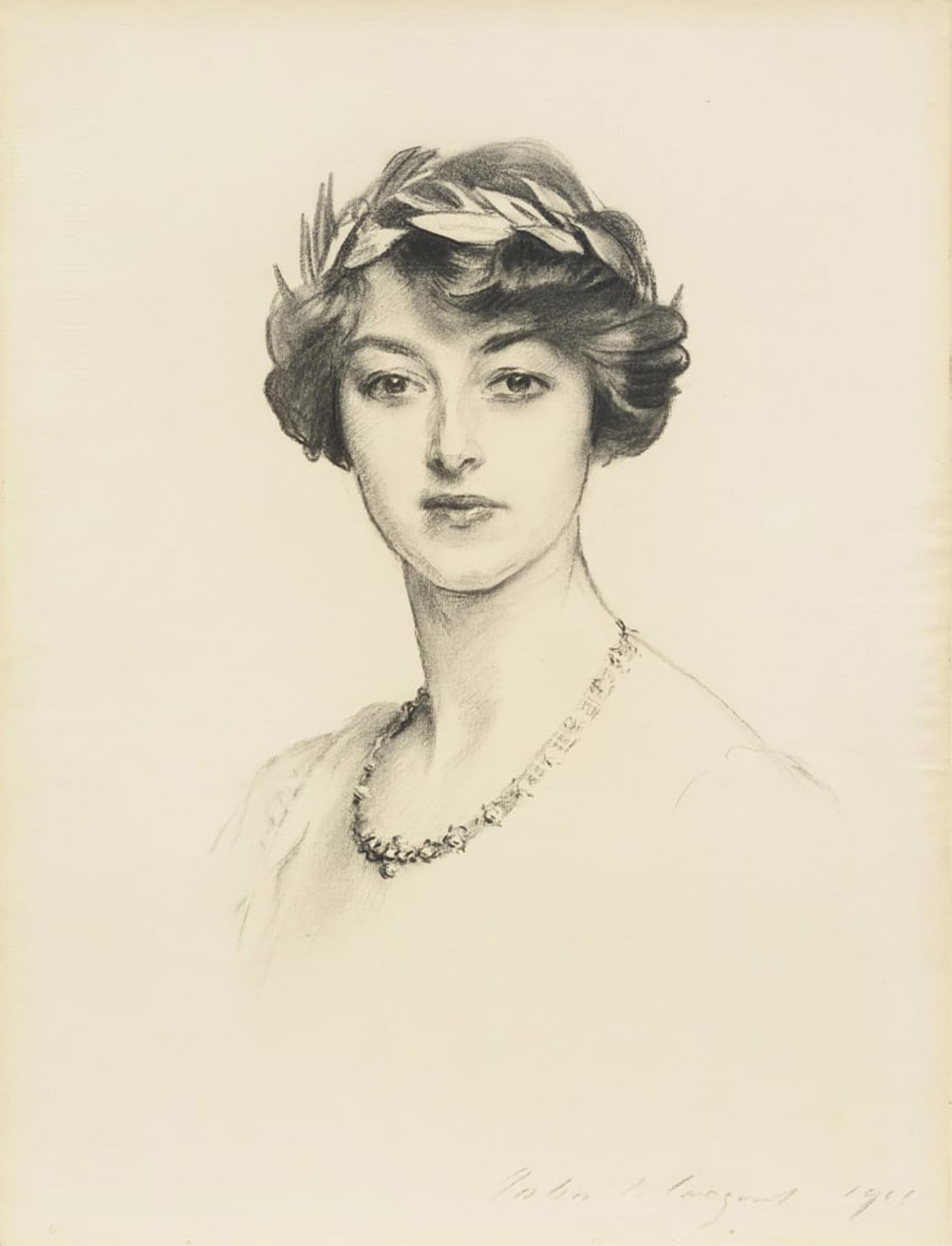 ARTXLXXBN Famous Print Painting Colorful Art Print Mrs Gilbert Russell by John Singer Sargent Canvas Art Decorations for Home Decor 60x90cm