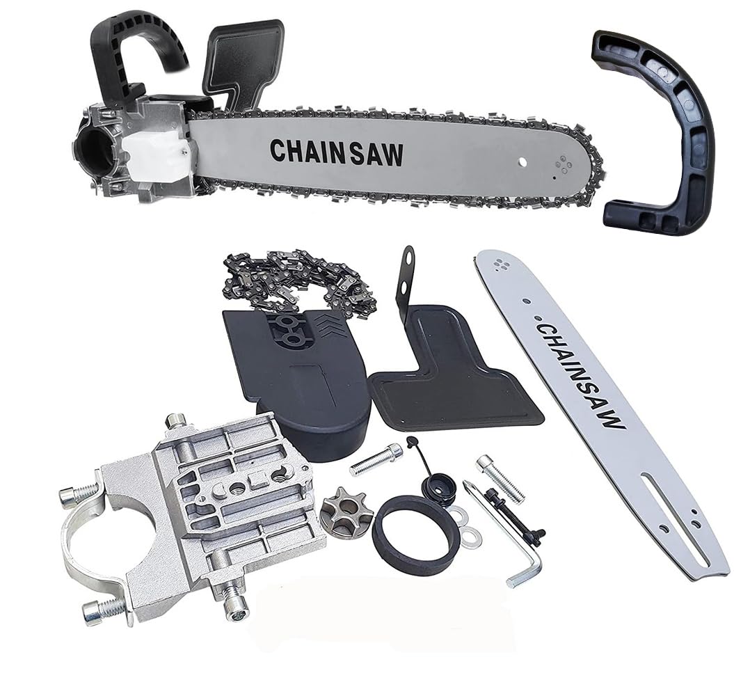 Inditrust 11.5" Electric Chainsaw attachment Stand Bracket Set for Angle Grinder Machine (11.5 inch)